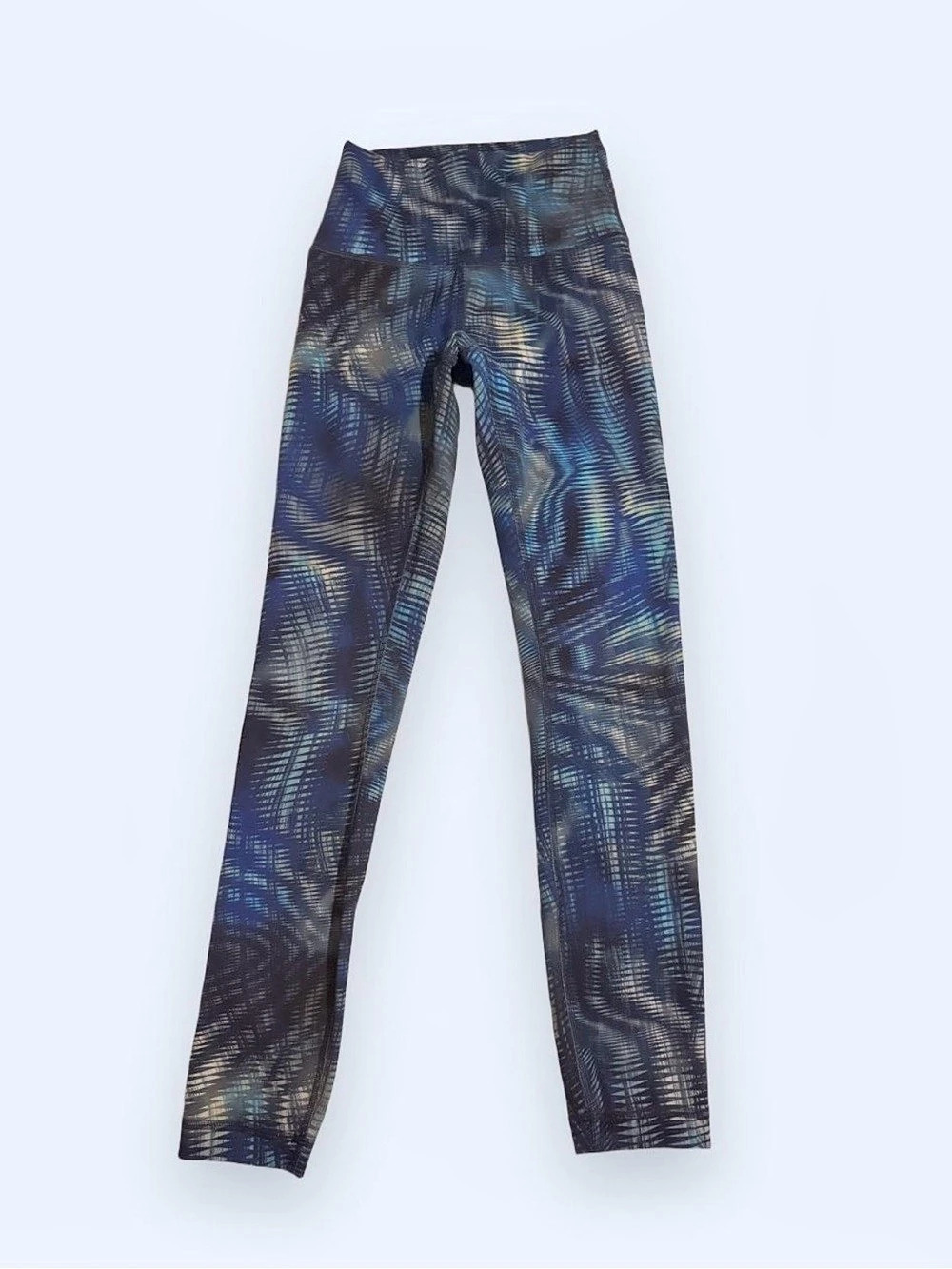 Lululemon Shape Shifter Flux Blue Multi Leggings | Size 2
